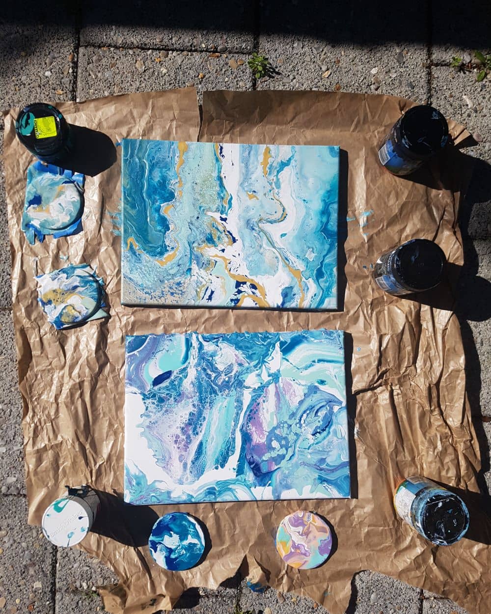 The Best Value Acrylic Paint Pouring Supplies! What and Where To Buy