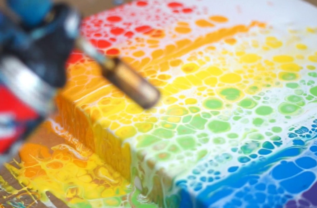 How To Create Cells When Acrylic Pouring Expert Tips and Tricks