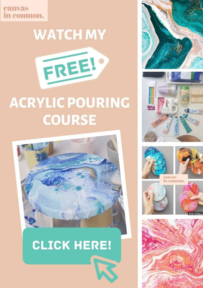 free acrylic art pouring course